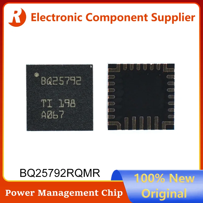 

5Pcs BQ25792RQMR VQFN29 100% Brand New Original BQ25792 BQ25792RQ BQ25792RQMR Battery Charger Power Management Chip IC