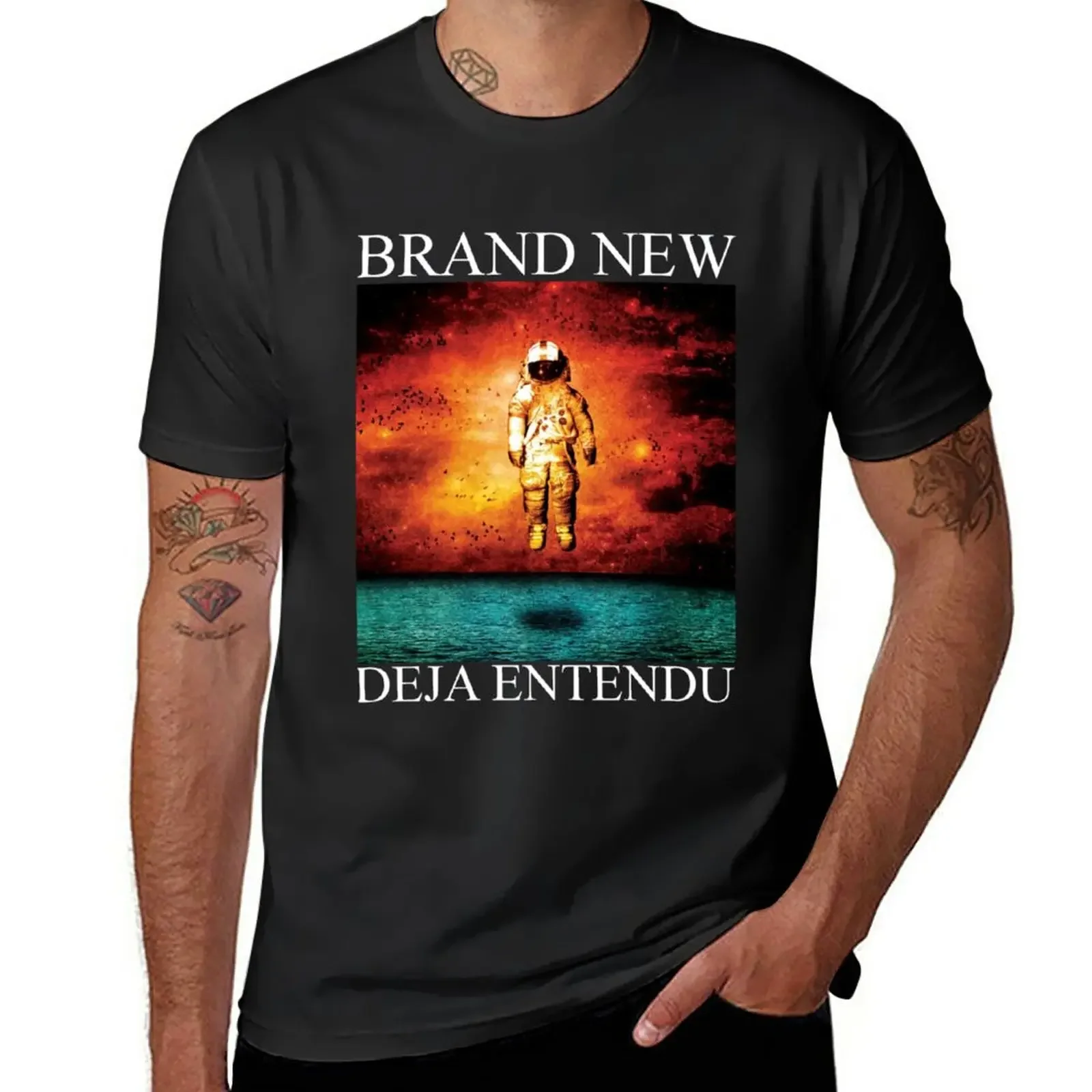 

New Brand New The Boy Who Blocked His Own Shot Deja Entendu T-Shirt Short sleeve tee anime customs mens t shirt