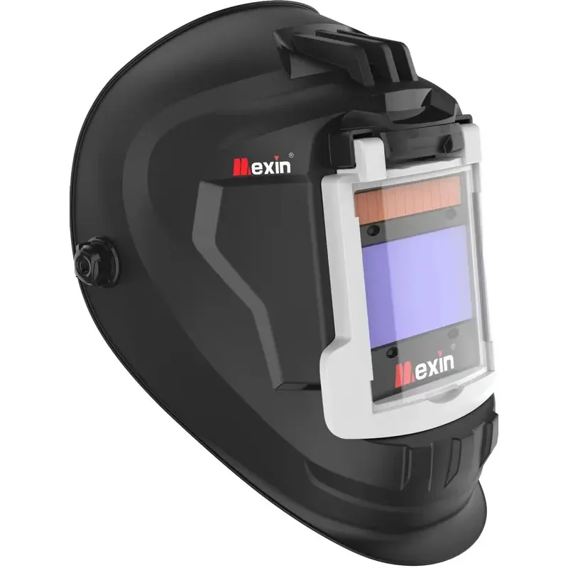 True Color Auto Darkening With PAPR Ventilation Large Field Of Outside Adjustable Welding Helmet