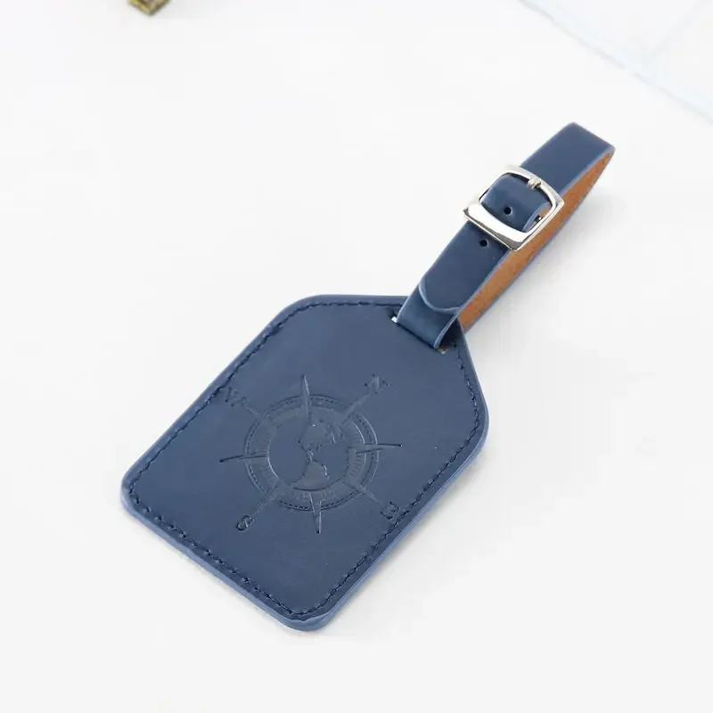 Leather Suitcase Luggage Tag Label Bag Pendant Handbag Travel Accessories Name ID Address Tags