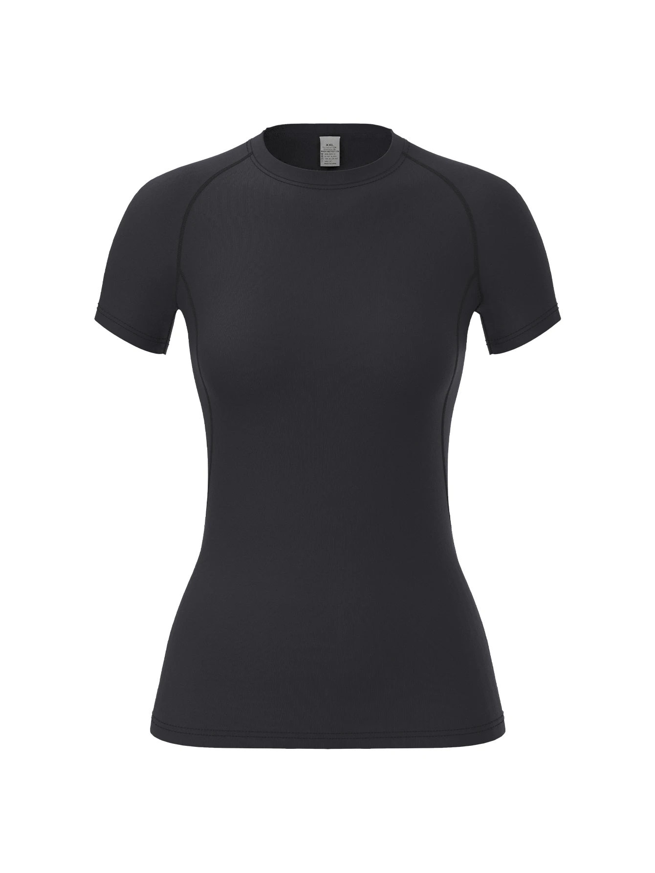 

Women's compression shirt, short-sleeved sports yoga running T-shirt summer gym workout quick-drying stretch T-shirt, clothing
