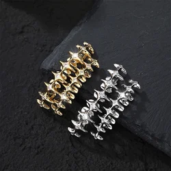 Hip Hop CZ Teeth Grillz Caps Cubic Zircon Iced Out Micro Pave Top&Bottom Charm Vampire Grills For Men Women Jewelry Xmas Gift