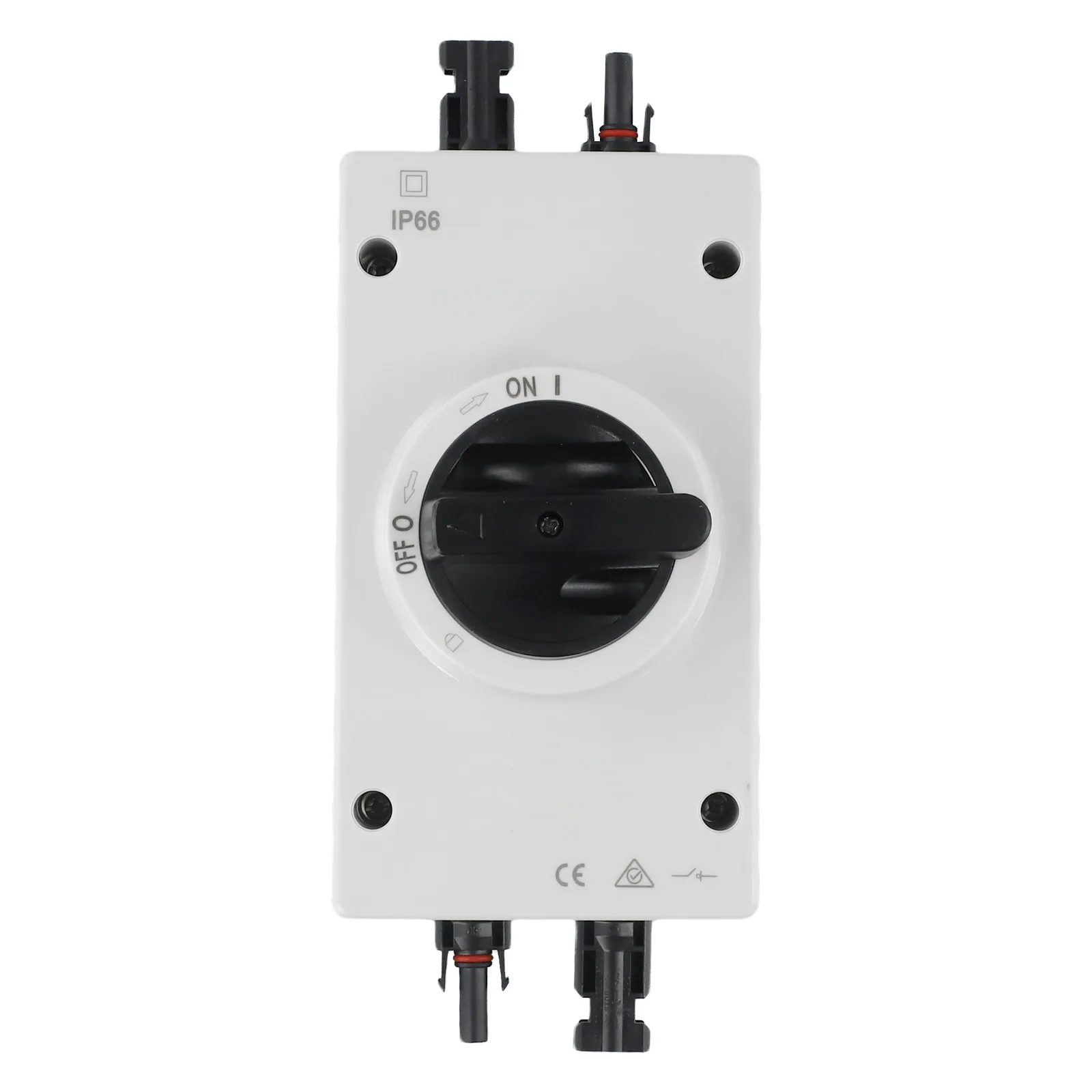 Interruptor aislador de CC de 250x100x110 Mm, interruptor resistente a humo, Material ignífugo, componentes resistentes a los rayos UV para uso comercial