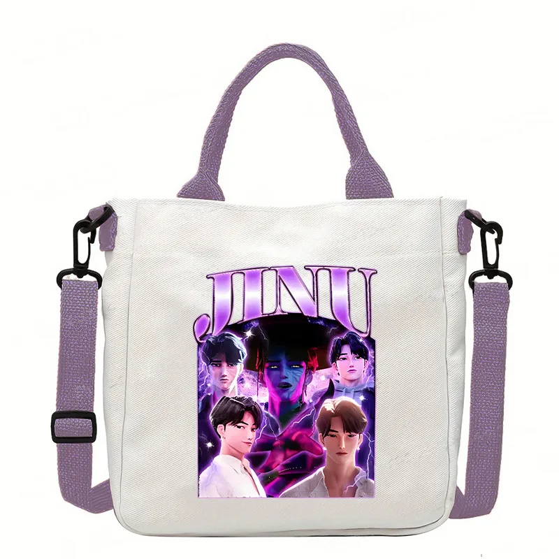 أنيمي الكرتون أنيمي حقيبة كروسبودي جماليات أنيمي الكرتون 2025 حقائب كتف نسائية حقيبة ساعي الموضة الكورية