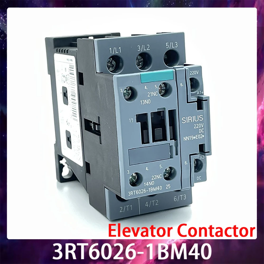 

3RT6026-1BM40 Elevator Contactor 220V DC High Quality Fast Ship Works Perfectly