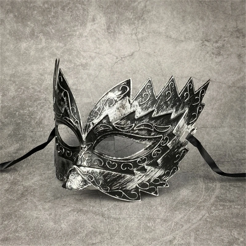 Maschera antica in maschera maschera con palla di Halloween maschere per feste in Costume di natale per coppie donne e uomini Mardi Gras-maschere