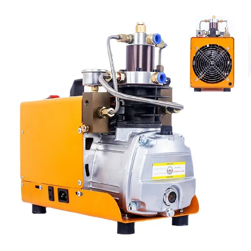 110V 220V 80L/Min 4500Psi  Electric High Pressure Pump High Pressure Air Compressor Electric Compressor Pump Pneumatic Tank