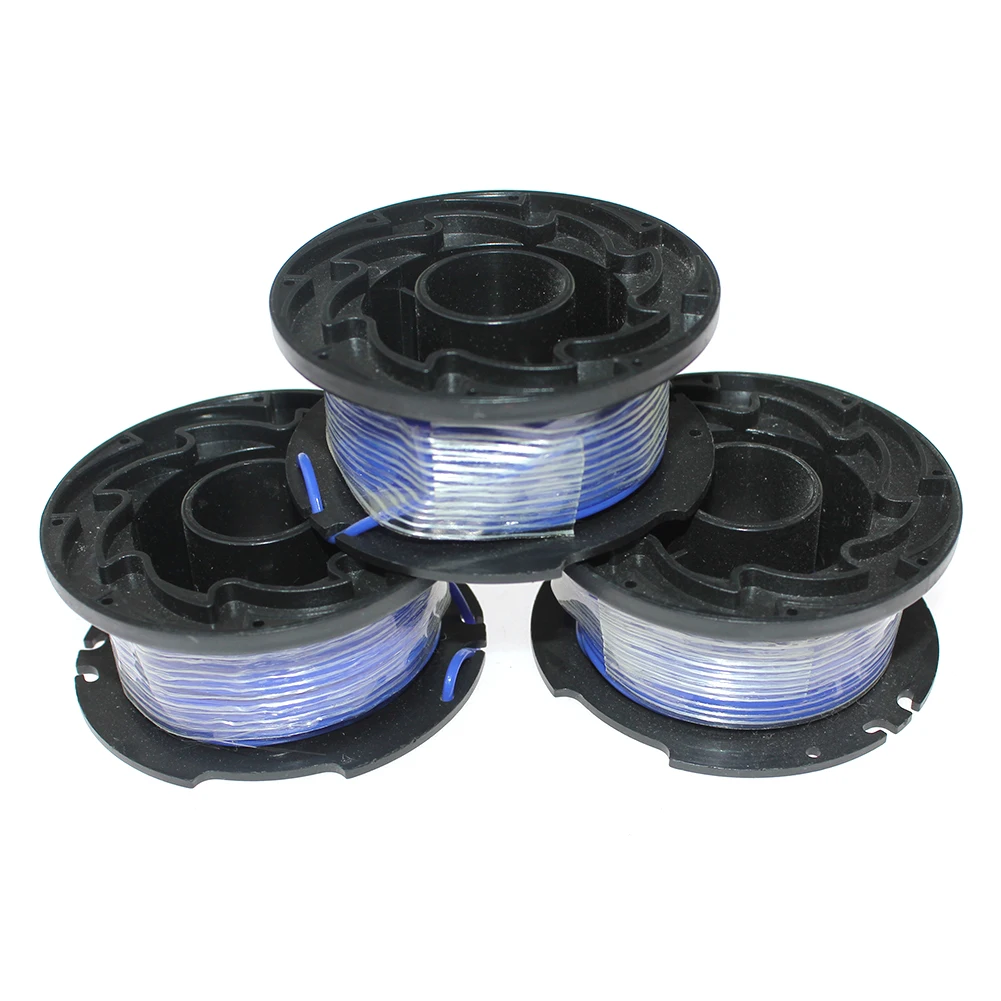 Spool Line 3pk Auto Feed Trimmer Past Voor Zwart + Dek Gh3000 Gh3000r Lst540 Lst540b Trimmer Edger Onderdelen # SF-080 DWB-90588459N