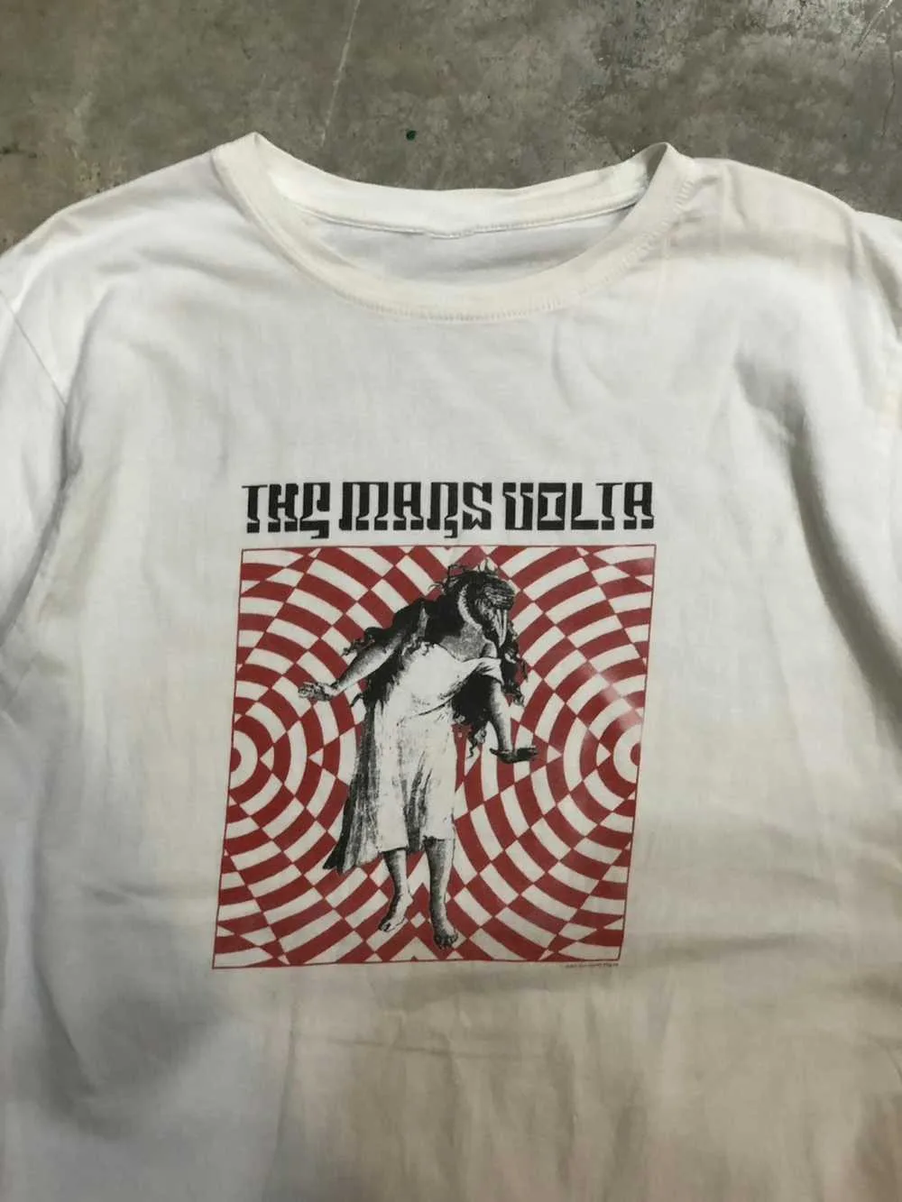 

Винтажная футболка Mars Volta с коротким рукавом, белая рубашка всех размеров