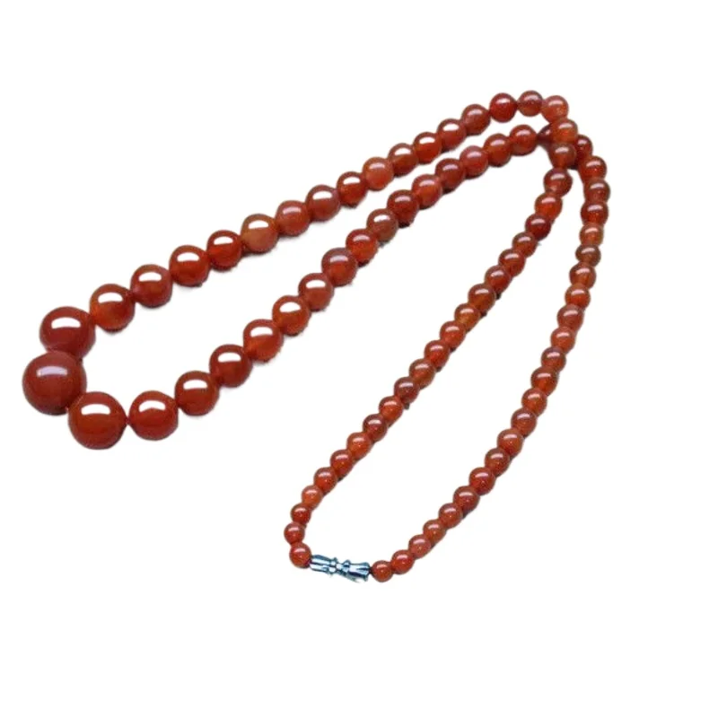 

Liangshan Nanhong Necklace Tower Chain, Full Color Cherry Red, Full Flesh