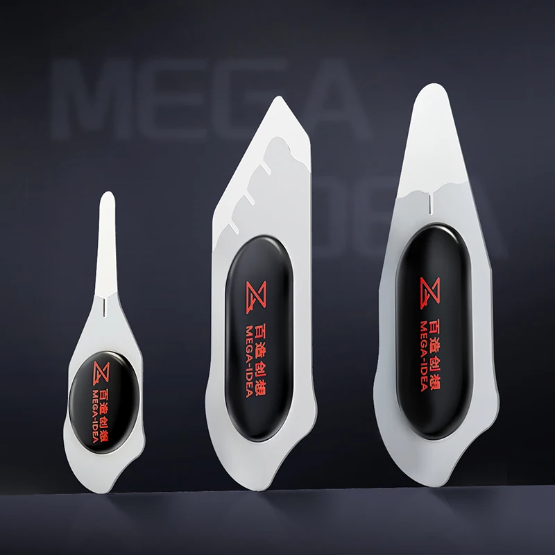 1/3ชิ้น Qianli MEGA IDEA หน้าจอ LCD งัดเปิดเครื่องงัดใส่การ์ดเครื่องมือพิเศษมีความยืดหยุ่นถอดโทรศัพท์มือถือโลหะเหล็ก