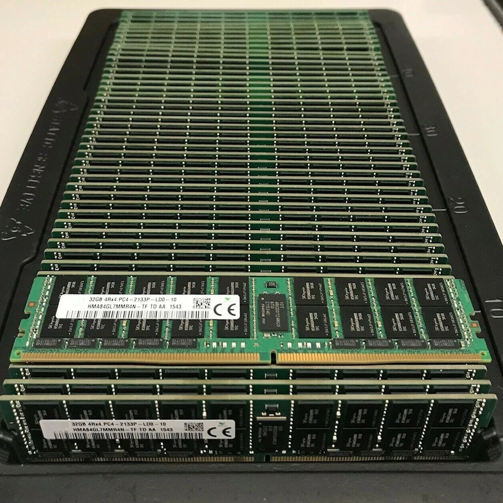 1PCS  HMA84GL7MMR4N-TF 32G 4RX4 PC4-2133P REG For SKhynix Server Memory