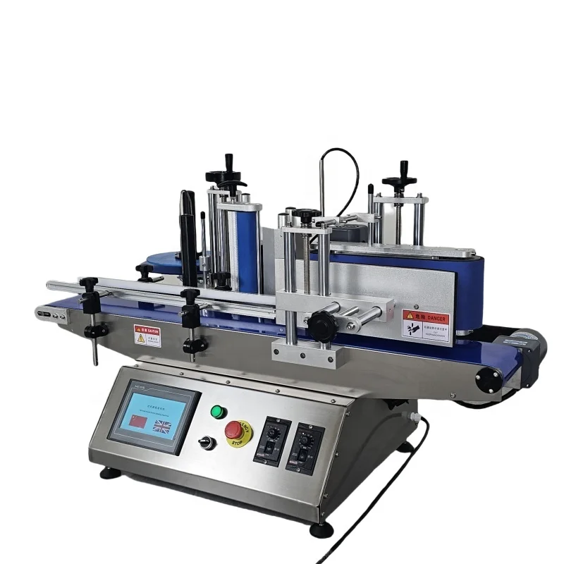 Electric Round Bottle Labeling Machine Labeling Equipment Sticker Machine Plastic Glass Bottle Sticker Printing Machine