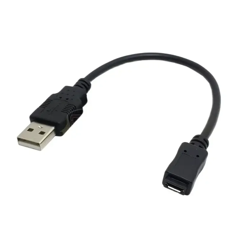 

5pcs/lot Micro USB B Type 5pin Female To USB 2.0 Male Connector Extension Cable 25CM