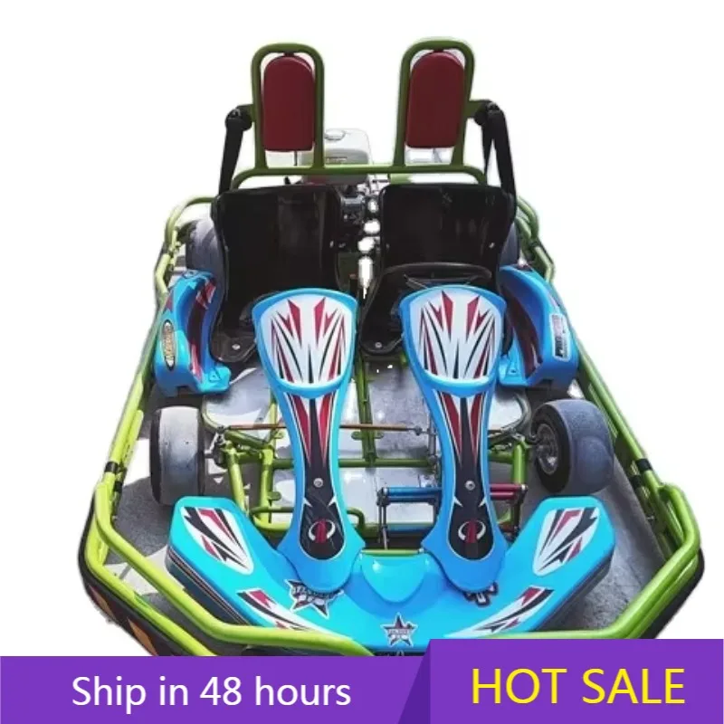 

YTYIN High Quality Electric 2-seat Go-Kart Square Park Light-Up Parent-Child Entertainment Equipment Amusement Car
