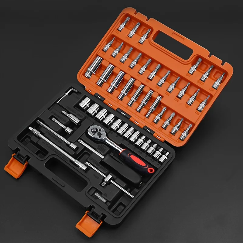 Imagem -06 - Car Repair Tool Kit para Motocicletas Off-road Complete Automotive Maintenance Acessórios Aço Inoxidável