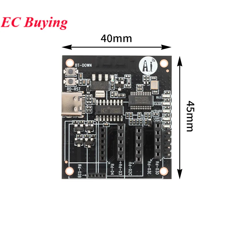 5 sztuk/1 szt. Rd-kit moduł płytki debugowania radaru do wykrywania i dostosowywania parametrów Rd-02B Rd-02C Rd-03/03L Rd-03D Rd-03E Rd-04 dane