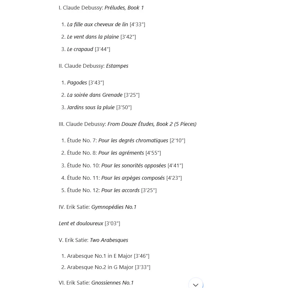 DEBUSSY Piano Works Vol.2 FRANCOIS 1968-69 Opname Impressionistische Klassieke interpretatie Verzegeld grensoverschrijdend, Feestmuziekcadeaus