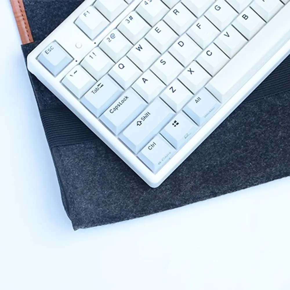 Thickened Keyboard Protective Cover Large Capacity Soft Mechanical Keyboard Bag Dust Proof Skin-friendly Keyboard Carrying Case
