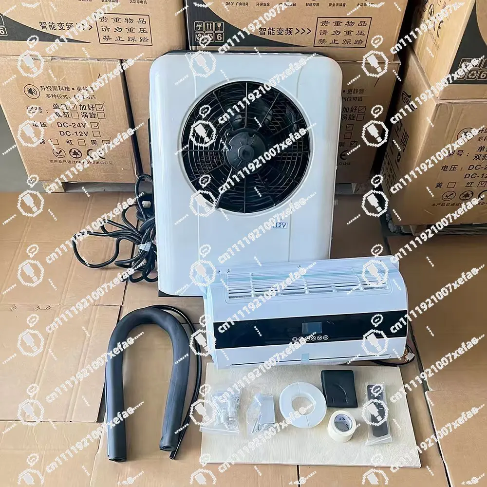 

DC 12V 24V Universal Electric RV Truck Air Conditioner 9600BTU Cooling Only, Suitable for RVs, Buses, Tractors