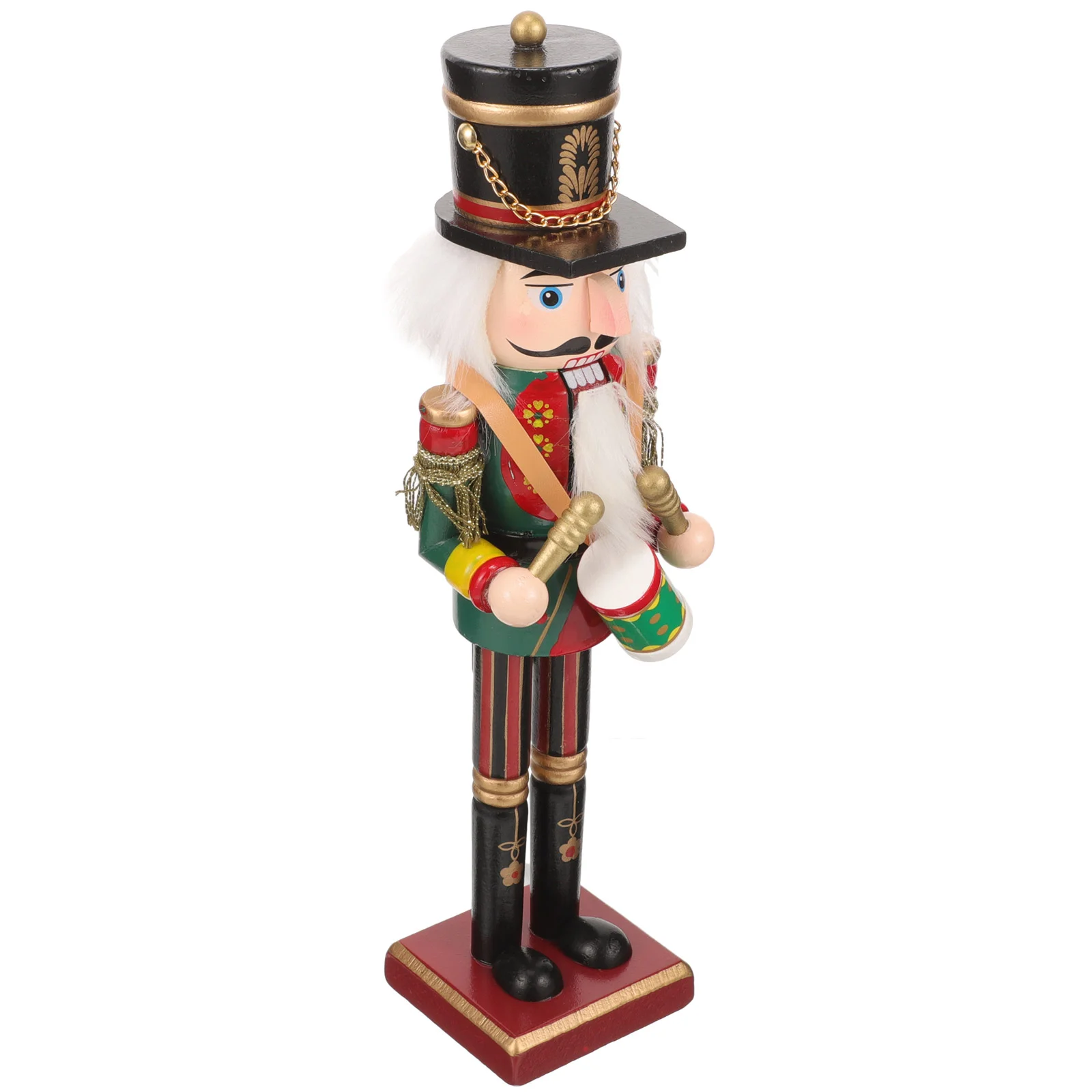 

Nutcracker Calendar Wood Desktop Xmas Nutcrackers Decor Wooden Puppet Christmas Supplies Ornament Indoor Playset