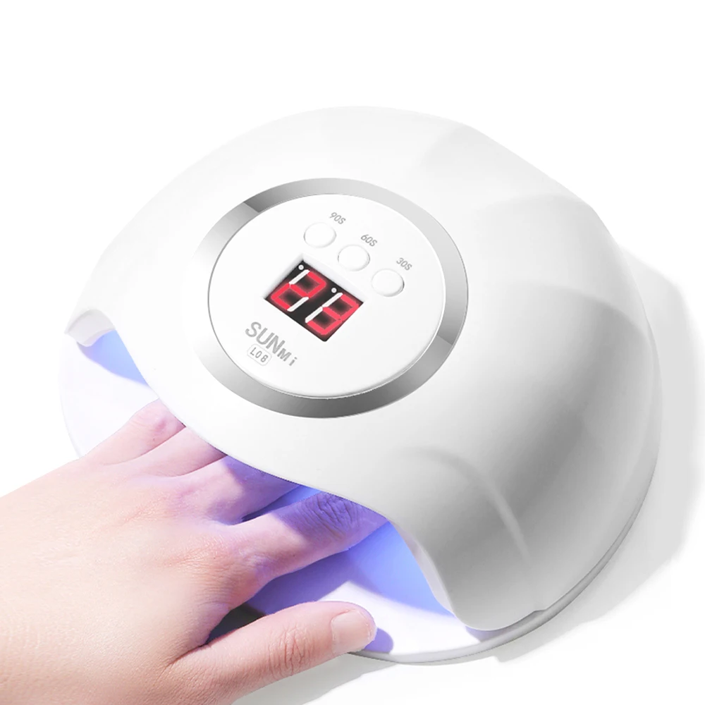 

CNHIDS New USB UV LED Lamp For Nail Dryer Manicure Nail Drying Lamp UV Gel Varnish With LCD Display UV Lamp Phototherapy Machine