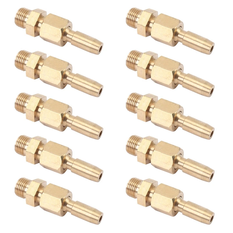 

40Pcs 1/8 Inch DN6 Brass Gushing Spray Water Fountain Nozzles Universal Water Curtain Nozzle Landscape