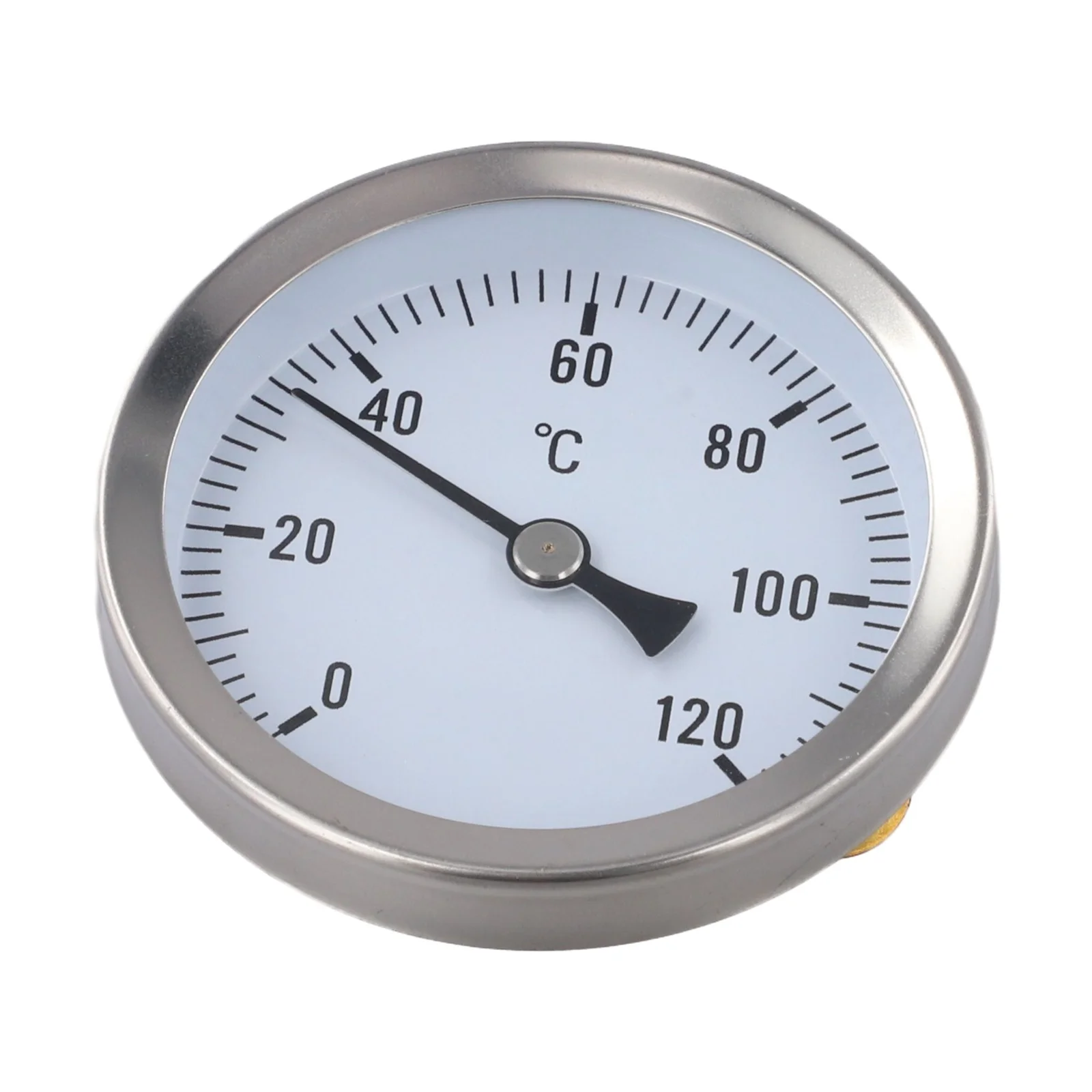 For Heating Applications Temperature Gauge Easy Install Pipe Temperature Gauge Precise Temperature Measurements