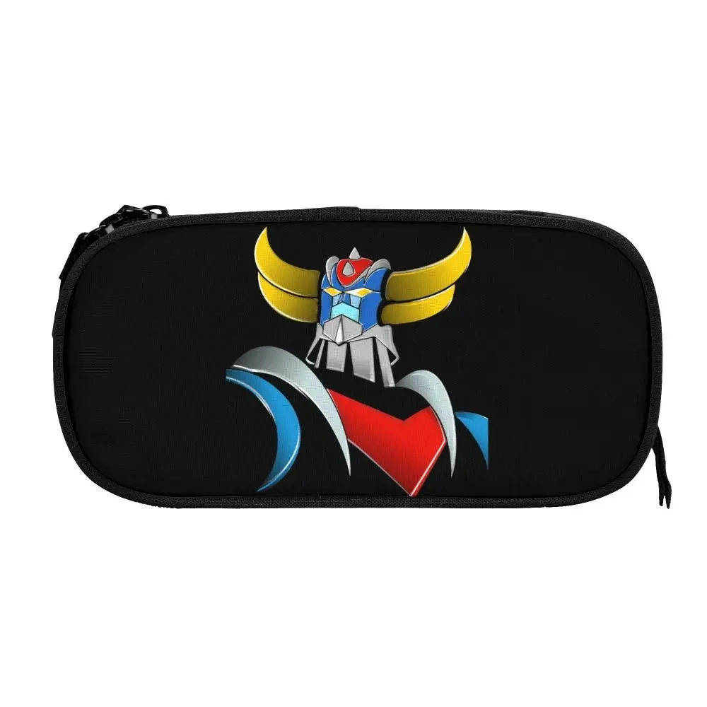 Ufo Robot Logo Goldorak Grendizer Mazinger Z piórnik torba na materiały piśmienne sakiewka pudełko typu Organizer dla nastolatków dorosłych studentów