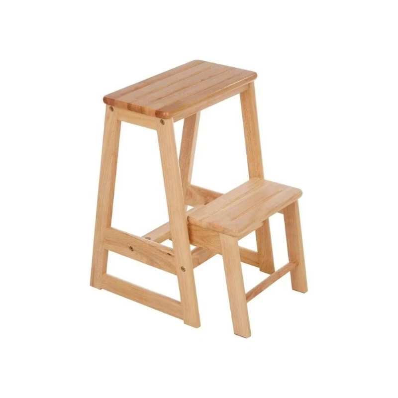 

Modern minimalist bathroom furniture Adjustable bathroom stool Wooden folding toilet stool