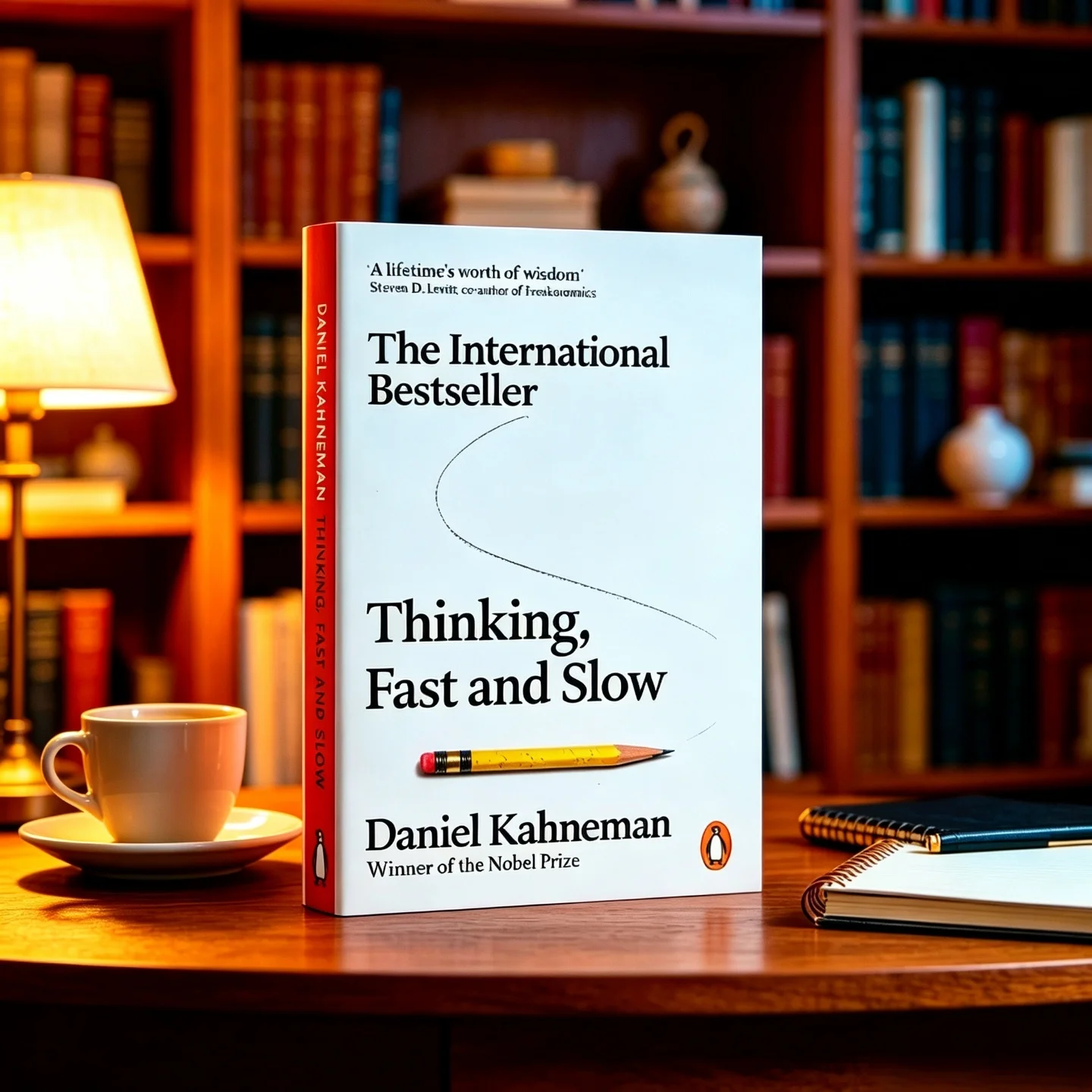 

Thinking, Fast and Slow:Two Systems — Intuition & Logic A Nobel Laureate’s Masterclass on How Our Minds Work by Daniel Kahneman