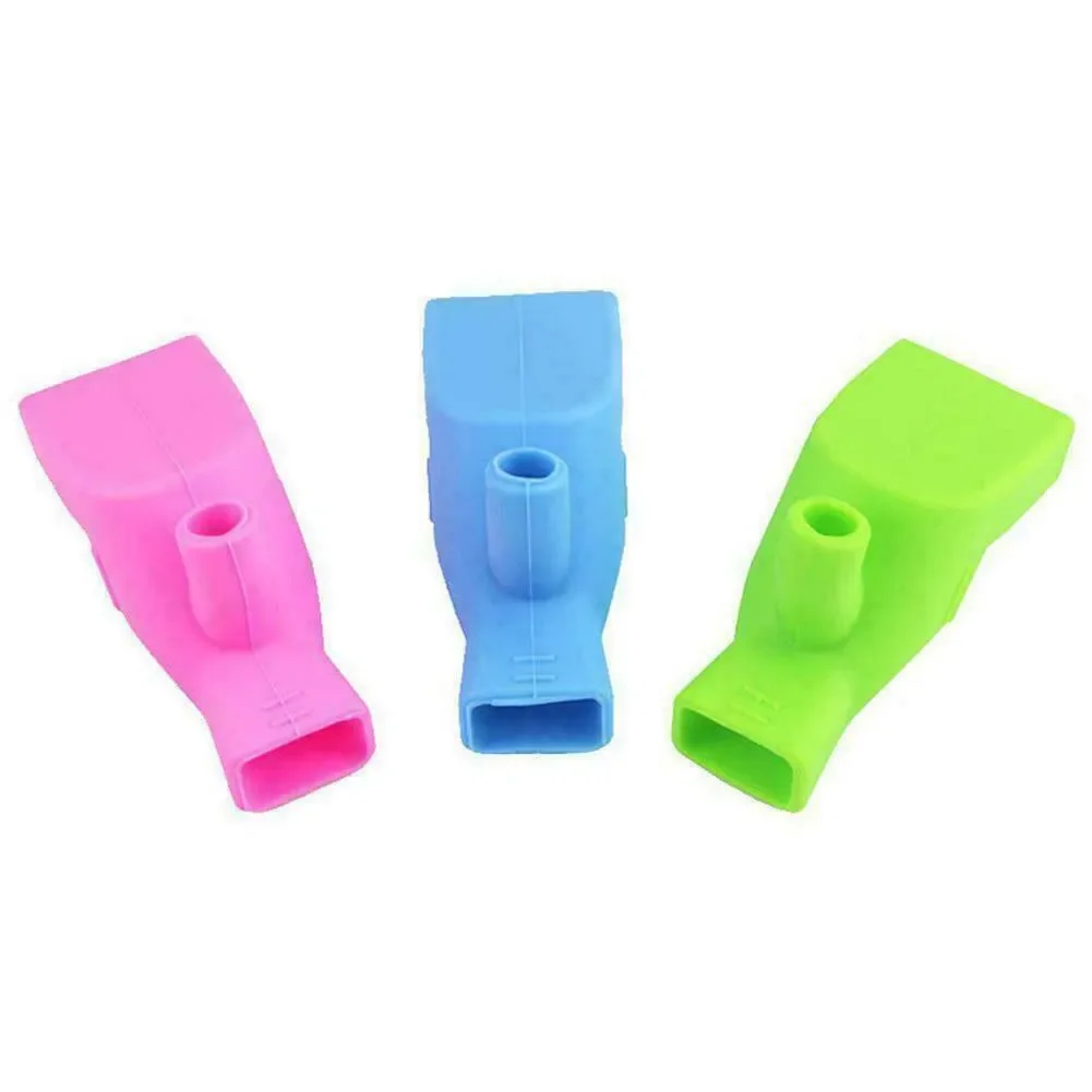 2pcs Faucet Extender Two Water Outlets Silicone Kitchen Water-Saving Extension Tap Filter Nozzle Household Faucet Extender Tools