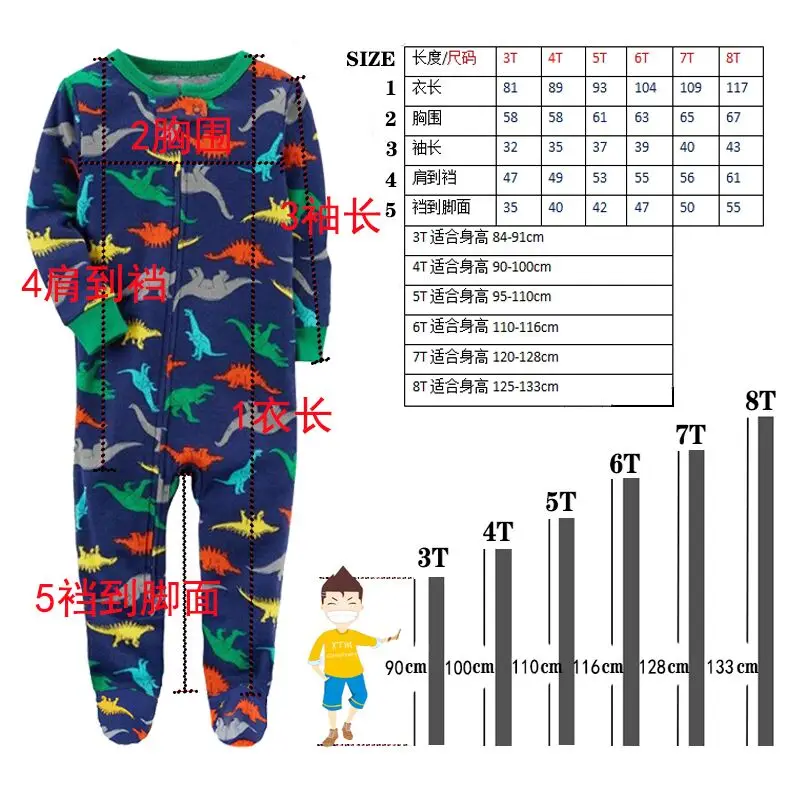 Four seasons spring and summer boys and girls one-piece baby cotton crawling clothes baby spring and autumn rompers children\'s f