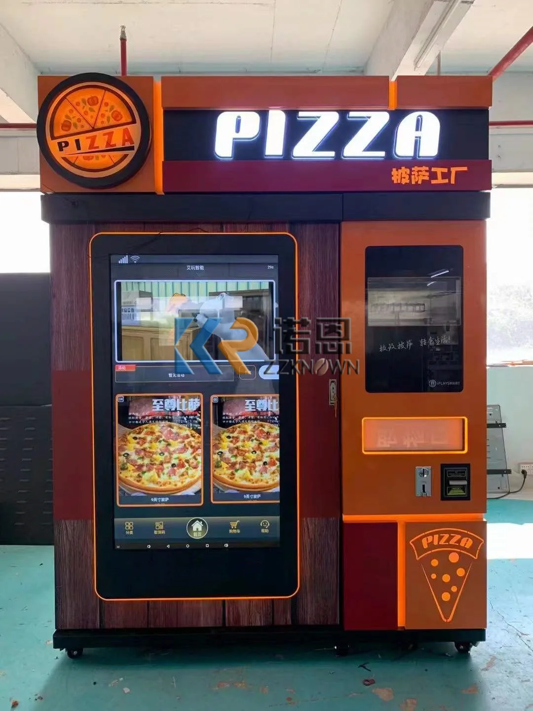 2022 Outdoor Business Self-service Pizza Vending Machines Cooking Hot Food Fully Automatic Pizza Vending Machines