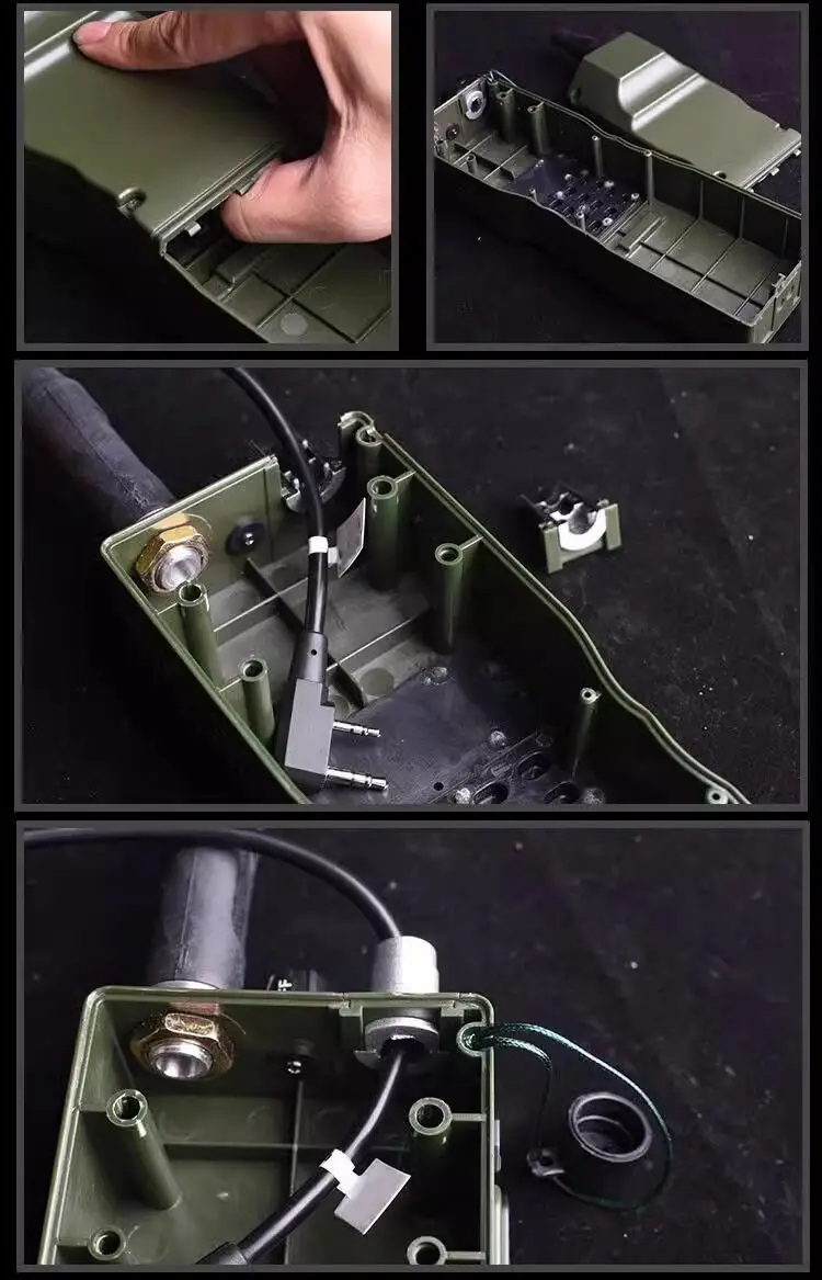 Taktisches Militär-Softair-Armee-Funkgerät PRC 152 / PRC 148 Dummy-Funkgerätgehäuse Antennenpaket Walkie-Talkie Interphone Modell Cosplay – Detail 6