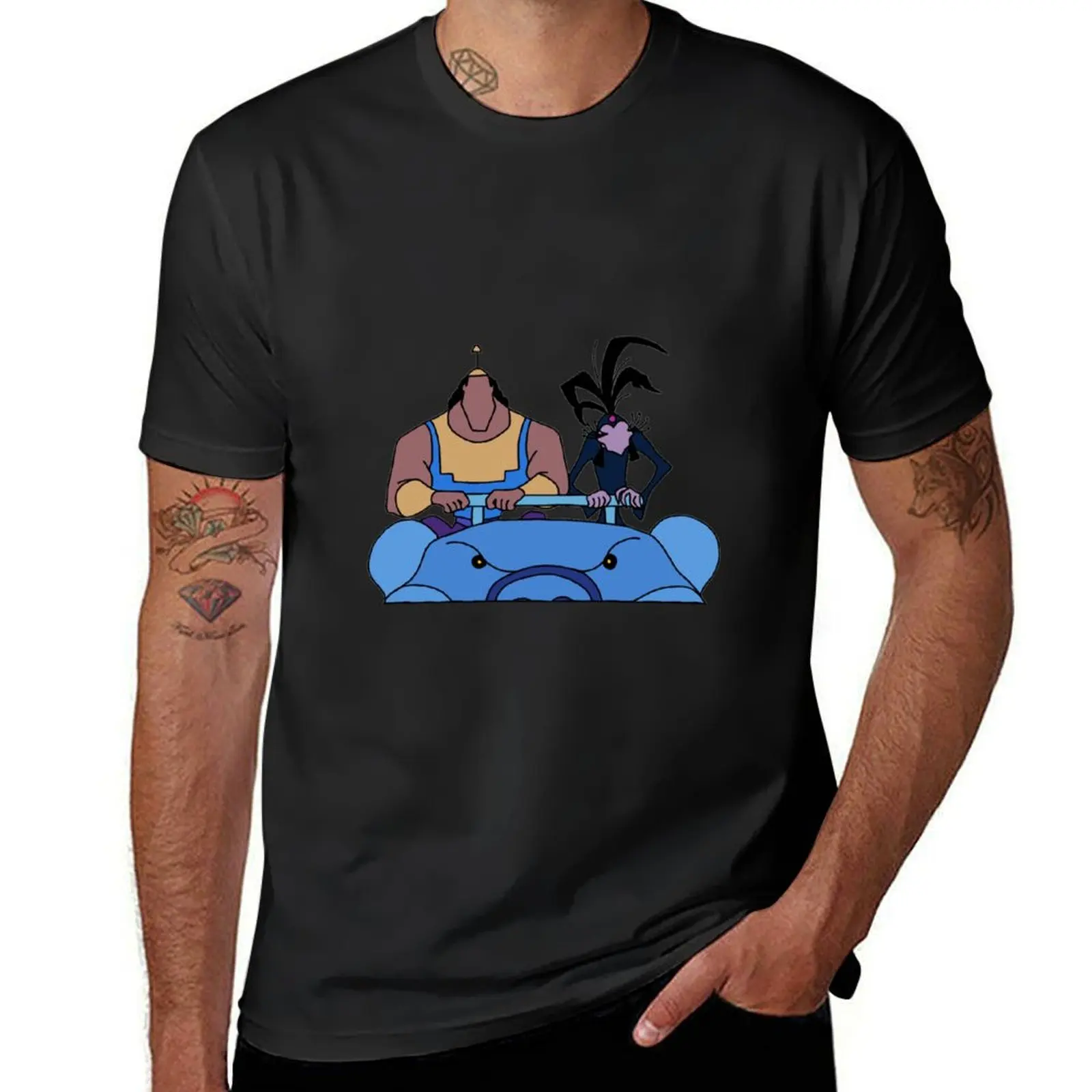 Kronk and Yzma - Emperor's New Groove T-Shirt funnys anime clothes mens workout shirts