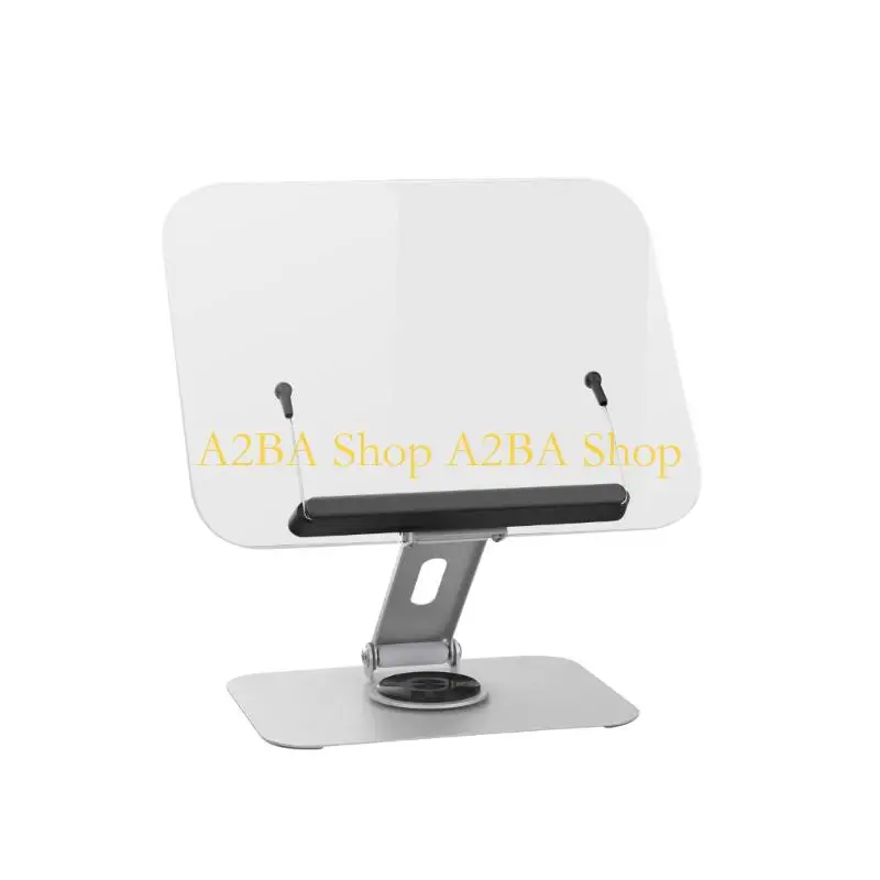 A2BA Visible Rotating Book Stand For Work Desk Includes not Slip Bottom