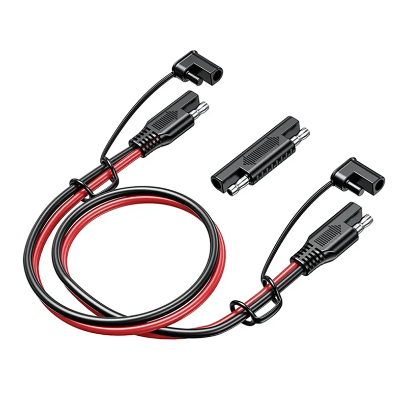 Удлинительный кабель 14AWG SAE-SAE, быстроразъемный адаптер питания, кабель для зарядки аккумулятора для автофургона мотоцикла