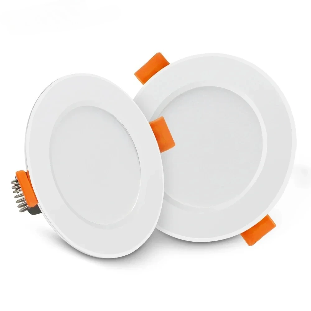 لا سائق خارجي LED راحة النازل مصلحة الارصاد الجوية 2835 3 واط 5 واط 7 واط 9 واط 12 واط AC220V LED سقف بقعة ضوء غرفة نوم إضاءة داخلية