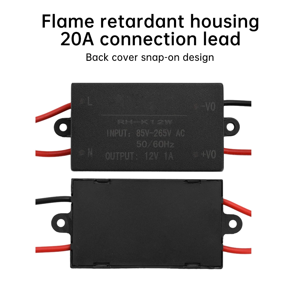 10 واط 12 واط 15 واط AC-DC تنحى وحدة امدادات الطاقة AC85-265V إلى تيار مستمر 5 فولت 12 فولت 24 فولت صغيرة مقاوم للماء باك تحويل منظم المجلس #3