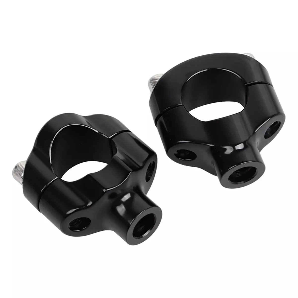 محرك بارع 1.5 بوصة المقود الناهض المشبك 1-1/4 بوصة طقم طويل القامة ل هارلي سوفتيل مخصص FXSTCD دائم