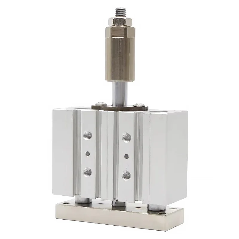 TCLJ Three-axis Adjustable Stroke Double Acting Pneumatic Cylinder TCLJ12 16 20 25 32 40 50 63 Stroke20/30/40/50/100/200-20-50-S