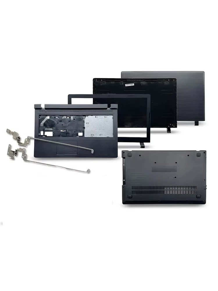 Obudowa laptopa do Ideapad 100-15 100-15IBY B50-10, górna obudowa LCD/ramka wyświetlacza/podpórka na nadgarstki/górna obudowa/podstawa dolna/zawiasy LCD — zdjęcie 2
