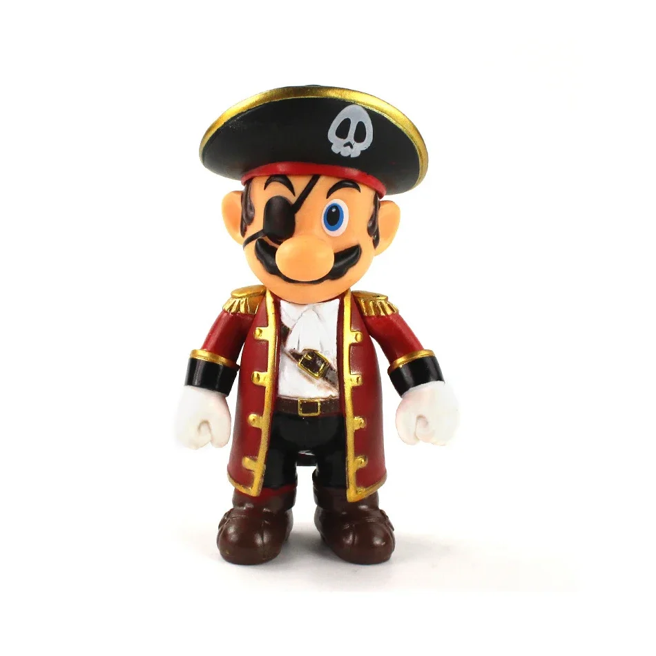 Super Mario Bros Cartoon Poppen Model Verjaardagscadeau Anime Figuren Luigi Yoshi Mario Creatief verzamelmodel speelgoed. *