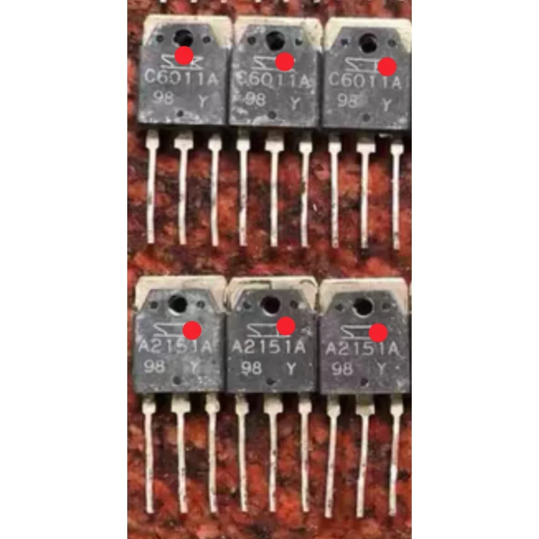 5Cs Original Disassembled A2151A C6011A A1186 C2837 A1492 C3856 2Sa2151A 2Sc6011A 2Sa1186 2Sc2837 2Sa1492 2Sc3856 High-Power Audio Amplifier Paired Transistors
