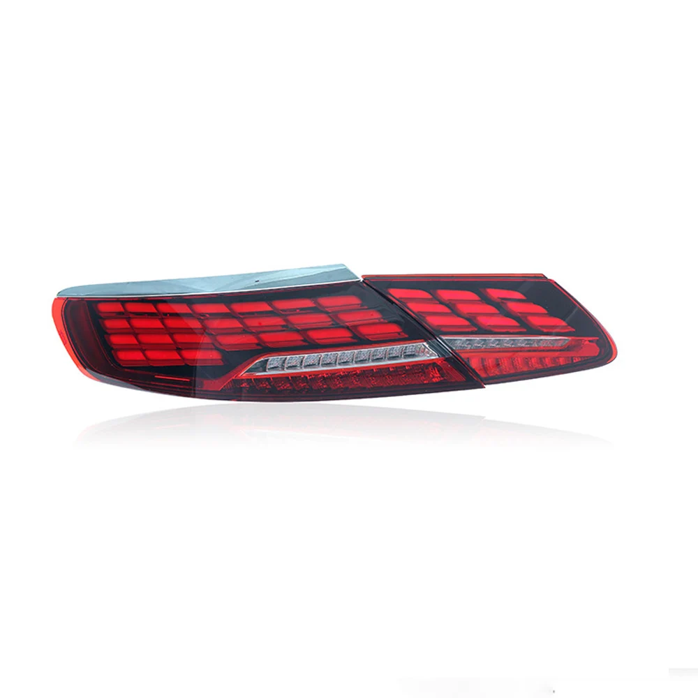 For Benz S Coupe W217 S400 S500 S63 2016-2021 Upgrade LED Dragon Scale Taillight Tool Accessories Auto Rear Back Lamps Assembly