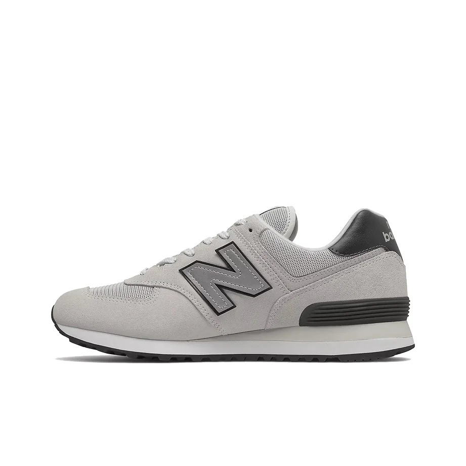New Balance NB 574 Running Shoes Unisex Low Top White/Gray ML574BH2