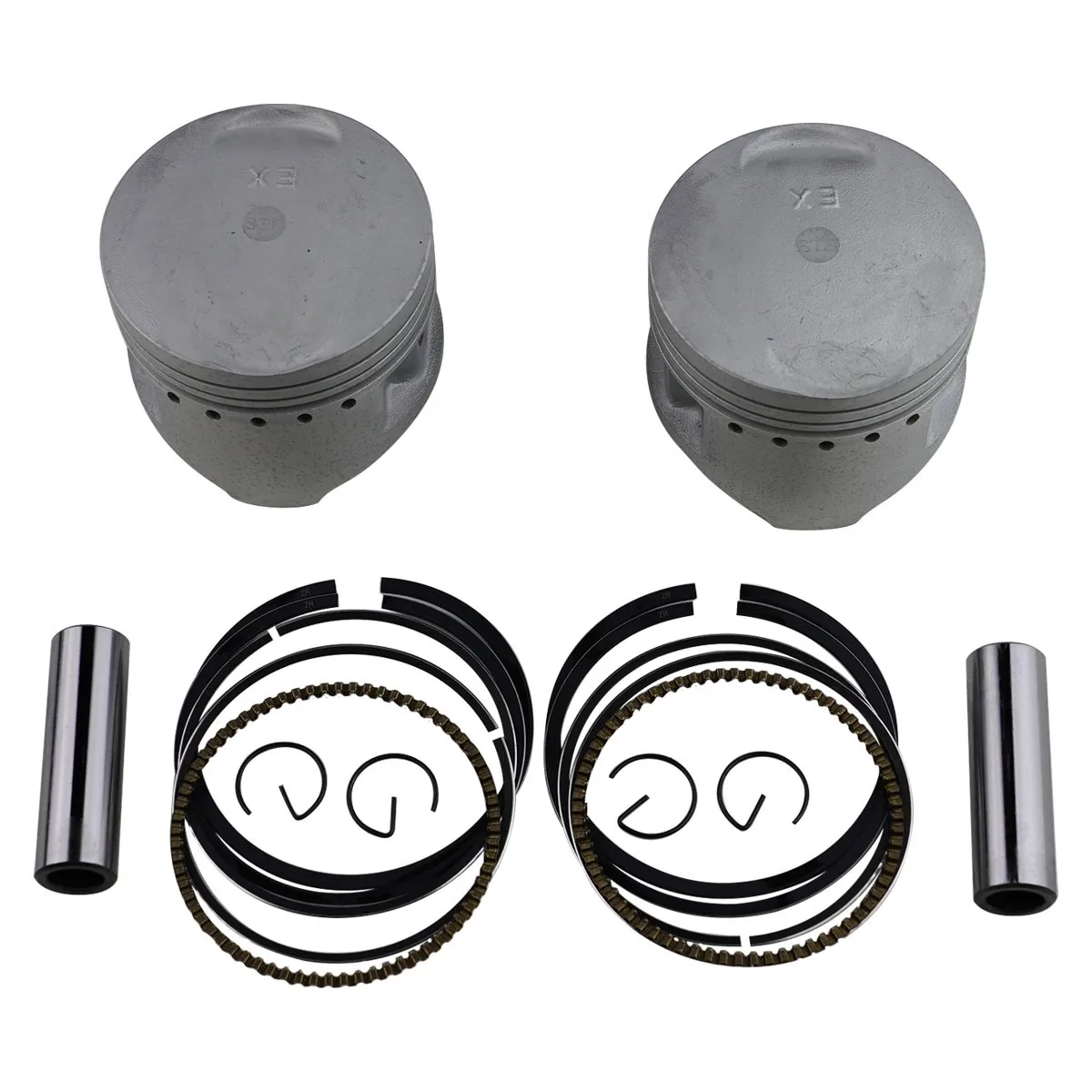 

68mm Motorcycle Piston Ring Kit For YAMAHA XVS400 Drag Star 96-17 XV400 91-94