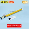 A-OK AM25 1.2/30ローリング管状モーター、RF433リモート + チュウヤ無線lan app、ローリング/ローマカーテン/太陽のブラインド、AC100-240V、38ミリメートルチューブ 1