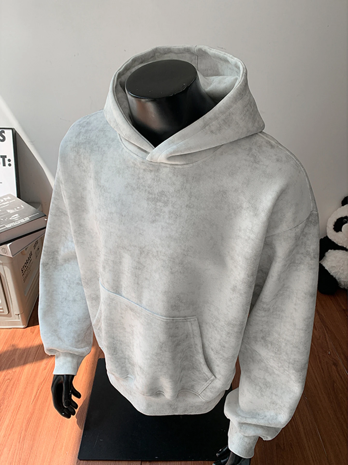 

Мужская толстовка с капюшоном Waed Tie Dye, свободного кроя, из плотной и жесткой ткани, с длинными рукавами, удобная, из смеси хлопка и полиэстера.